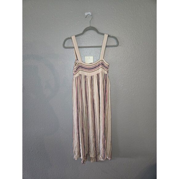 Zara Women's Striped Button Down Maxi Dress Size Small - Picture 4 of 8